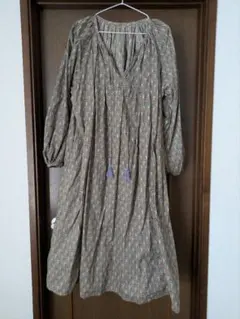 ★Steven Alan★FLOWER PRINT GATHER DRESS★のサムネイル