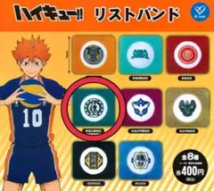 ハイキュー リストバンド ガチャガチャ 伊達工業高校