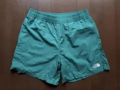 THE NORTH FACE バーサタイルショーツ ティール S 刺繍ロゴ