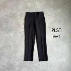 S｜PLST ウォームリザーブ スティックパンツ　ネイビー