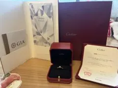 ★未使用・美品★Cartier ソリテール 1895 ダイヤ　刻印なし　18Kのサムネイル