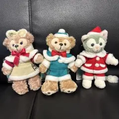 【新品】FELICE NATALEダッフィー&フレンズ ぬいば3体セット