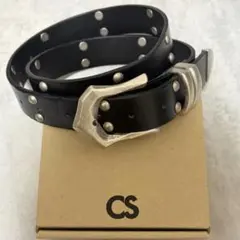 即完売品 【CS】STUDS LEATHER BELT ベルト - メルカリ