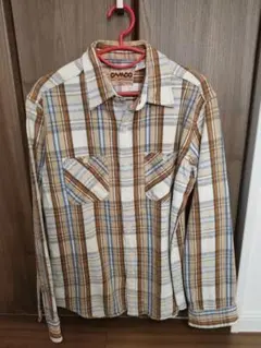 美品　CAMCO ネルシャツ チェック柄 長袖シャツ