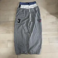 project gr 韓国 USA レイヤー スウェットパンツ グレー 3 - メルカリ
