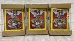 コナミ　モンスター烈伝 オレカバトル2　オフィシャルカードバインダー3点セット