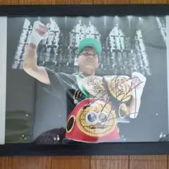 【拳四郎 直筆サイン入り】井上尚弥vsファンカルロス・パヤノ　ポスター WBSS井上尚弥 vs ファンカルロス・パヤノ 10.7横浜アリーナ