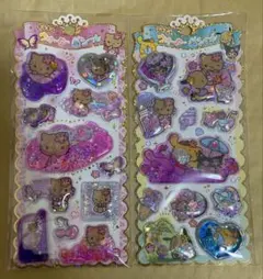 日焼けキティ サンリオキャラクターズ ウォーターシール