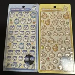 正規品　第一弾　ボンボンドロップシール　ちいかわ　ハチワレ　うさぎ　2枚