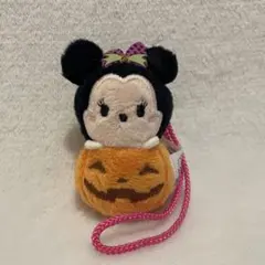 香港ディズニー　ミニーマウス ハロウィン マスコット　カプセルトイ　ツムツム