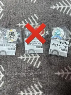 ハイキュー！！ 高校モチーフピンバッジ3 全国編 森然高校 鴎台高校