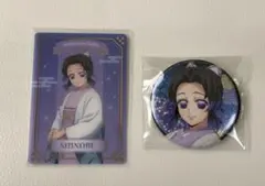 鬼滅の刃　ジャンプフェスタ ホログラム缶バッジ クリアカード　胡蝶しのぶ
