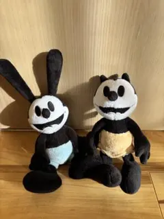 ディズニーぬいぐるみバッジ オズワルド・ザ・ラッキー・ラビット＆オルテンシア