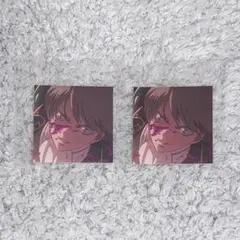 銀魂 アニメジャパン ピールオフ ステッカー 沖田総悟 2点 セット