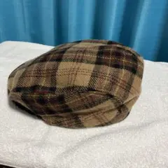 MARYLIA チェック柄ハンチング帽　usedです