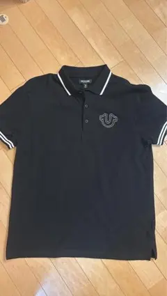 TRUE RELIGION ブラック ポロシャツ