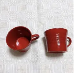輪島塗　コーヒーカップ　2個セットのサムネイル