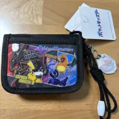 ポケモン財布　２個セット　ブラック　ネイビー