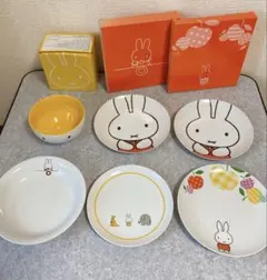 【お値下げ中】ミッフィー 食器 プレート皿 カレープレート どんぶり椀 ローソン