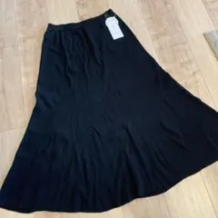 ●新品●ロペピクニック●ロングスカート●38サイズ●黒●