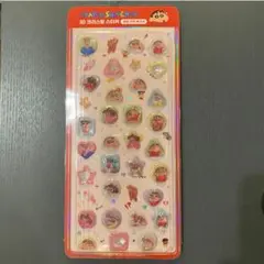 期間限定値下　韓国限定　クレヨンしんちゃん 3Dシール ボンボンドロップシール