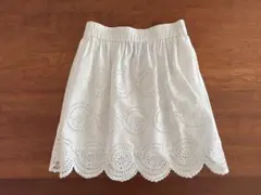 マーク バイ マークジェイコブス レーススカート 白