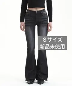 SYNERJYN CAT WASHING DENIM PANTS BLACK - メルカリ