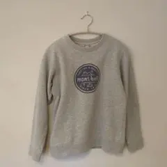 mont-bell グレー トレーナー 150サイズ