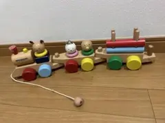 MIKIHOUSE 木製トレイン 知育玩具のサムネイル