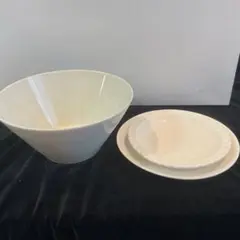 ホワイト 食器セット ボウル プレートのサムネイル