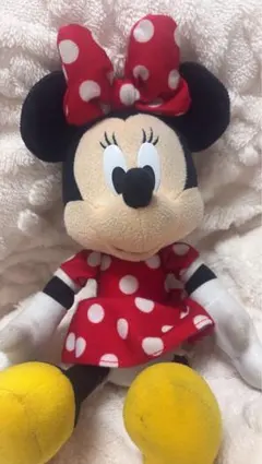 ミニーマウス ぬいぐるみ 約30cm キーホルダー