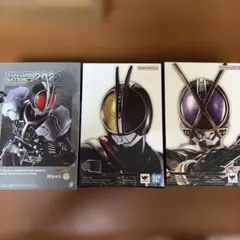 真骨彫 仮面ライダーダブル エクストリーム ディケイド クウガ