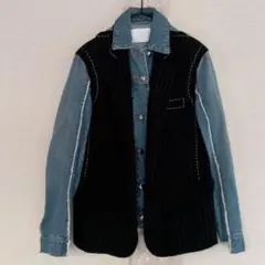 ZARA WOMAN ドッキング デニムジャケット