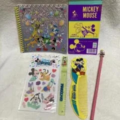 ディズニー　レトロ　文具　文房具 まとめ売り