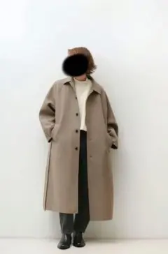 MB ブラウン ステンカラーコートのサムネイル