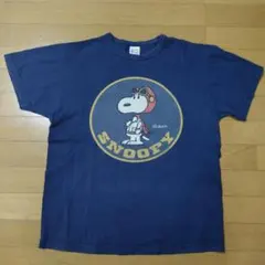BUZZ RICKSON'S スヌーピー Tシャツ ネイビー L