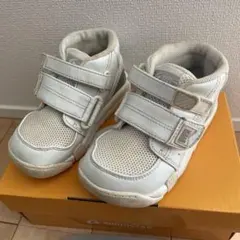 値下げ☆moonstar ホワイトスニーカー ベルクロ式