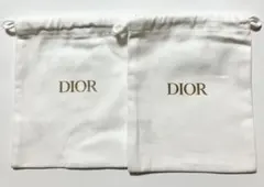 新品未使用 diorディオール 巾着　2点