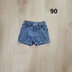デニムショートパンツ 90cm