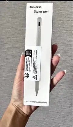 タッチペン　新品未使用 ホワイト