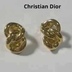 Christian Dior　イヤリング　チェーンモチーフ
