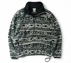 L.L.Bean　ハーフジップ　フリースジャケット　polartec