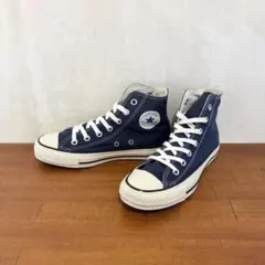 新品未使用　コンバース　オールスター　23.0センチ　ネイビー　キャンバス