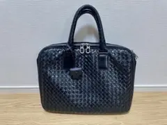 ボッテガヴェネタ Bottega Veneta 黒 レザー ビジネス バッグ