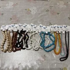 ビーズネックレスセット (多色)