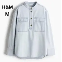 H&M ルーズフィット デニムシャツ 긴팔