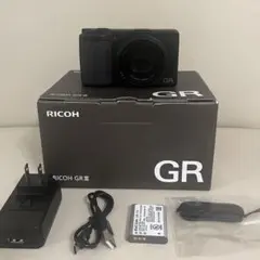 RICOH GR III （ブラック） ショット数1245枚 - メルカリ