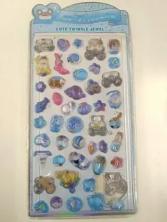 3Dステッカー キュートツインクルジュエルシールセット