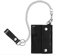 新品未使用】Supreme Leather Chain Wallet 黒 - メルカリ