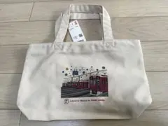 リンクス梅田限定品⭐︎UNIQLO✖️阪急電車　トートバッグ小